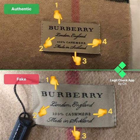 burberry fake tag|authentic burberry scarf tag.